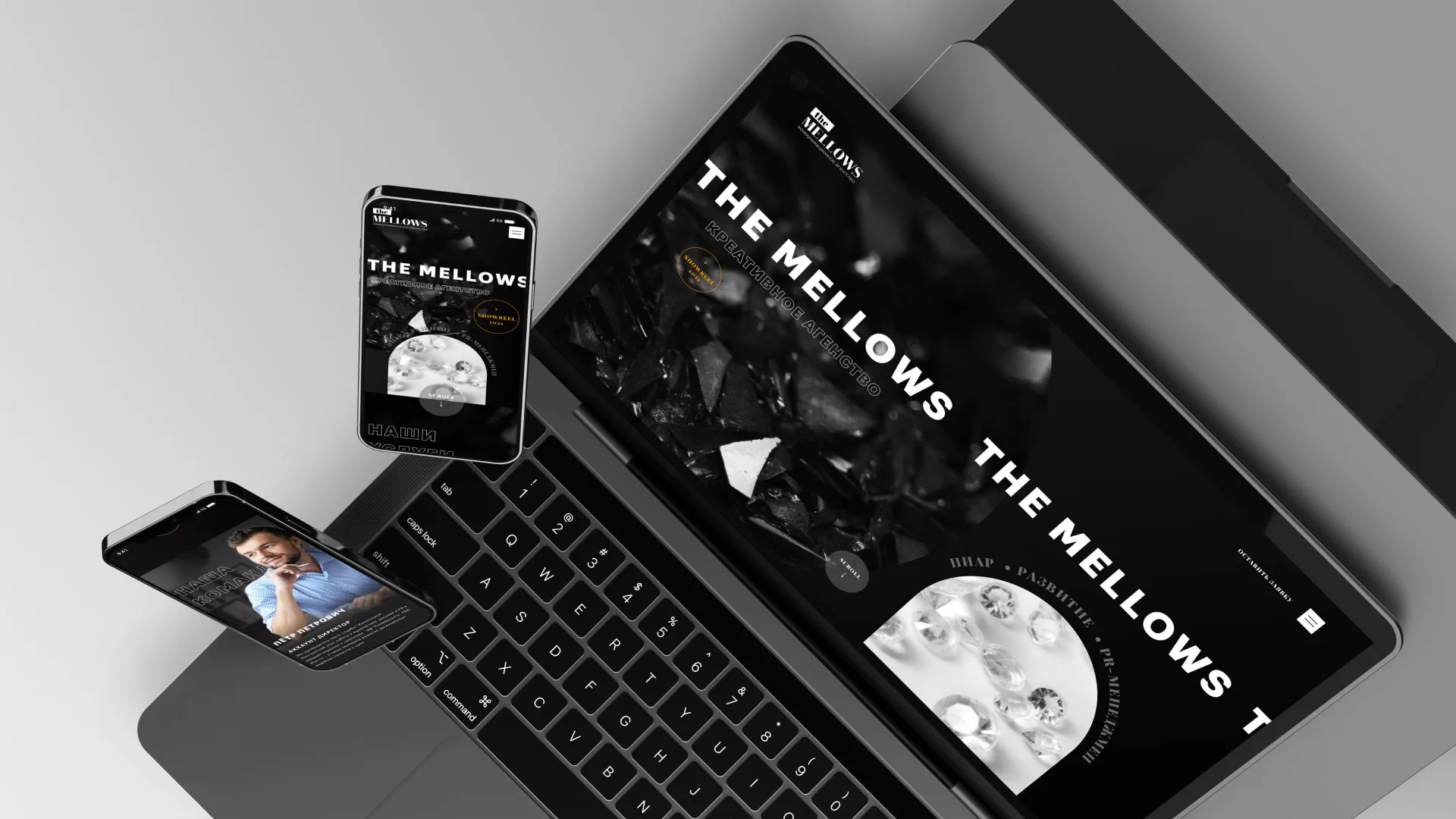 Разработка сайта креативного агентства «The Mellows» в Тутаеве